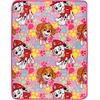 image:imageFranco Kids Bedding Super Soft Micro Raschel Throw 46 in x 60 in Hot WheelsPaw Patrol Girl Skye