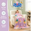 image:imageFranco Kids Bedding Super Soft Micro Raschel Throw 46 in x 60 in Hot WheelsPeppa Pig  Baby Evie