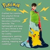 image:imageFranco Kids Bedding Super Soft Micro Raschel Throw 46 in x 60 in Hot WheelsPokemon