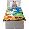 image:imageFranco Kids Bedding Super Soft Micro Raschel Throw 46 in x 60 in Hot WheelsSonic the Hedgehog