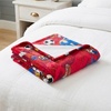 image:imageFranco Kids Bedding Super Soft Micro Raschel Throw 46 in x 60 in Hot WheelsSonic the Hedgehog Soccer