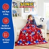 image:imageFranco Kids Bedding Super Soft Micro Raschel Throw 46 in x 60 in Hot WheelsSonic the Hedgehog Soccer