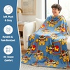 image:imageFranco Kids Bedding Super Soft Micro Raschel Throw 46 in x 60 in Hot WheelsSuper Mario Big Bowser