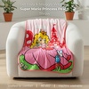 image:imageFranco Kids Bedding Super Soft Micro Raschel Throw 46 in x 60 in Hot WheelsSuper Mario Princess Peach