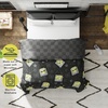 image:imageFranco Kids Bedding Super Soft Microfiber Reversible Comforter TwinFull Hot WheelsBlack  Spongebob Squarepants