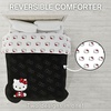 image:imageFranco Kids Bedding Super Soft Microfiber Reversible Comforter TwinFull Hot WheelsHello Kitty