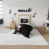 image:imageFranco Kids Bedding Super Soft Microfiber Reversible Comforter TwinFull Hot WheelsHello Kitty