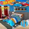 image:imageFranco Kids Bedding Super Soft Microfiber Reversible Comforter TwinFull Hot WheelsHot Wheels