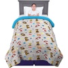 image:imageFranco Kids Bedding Super Soft Microfiber Reversible Comforter TwinFull Hot WheelsPaw Patrol