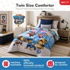 image:imageFranco Kids Bedding Super Soft Microfiber Reversible Comforter TwinFull Hot WheelsPaw Patrol the Mighty Movie  Glowing Good