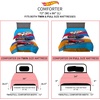 image:imageFranco Kids Bedding Super Soft Sheet Set 4 Piece Full Size Hot WheelsBlue  White