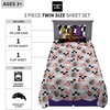 image:imageFranco Kids Bedding Super Soft Sheet Set 4 Piece Full Size Hot WheelsFive Nights at Freddys