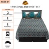 image:imageFranco Kids Bedding Super Soft Sheet Set 4 Piece Full Size Hot WheelsJurassic World Dominion