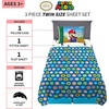 image:imageFranco Kids Bedding Super Soft Sheet Set 4 Piece Full Size Hot WheelsMulticolored