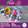 image:imageFranco Kids Super Soft Cotton BathPoolBeach Towel 58 In x 28 In Hot WheelsBarney Classic