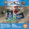 image:imageFranco Kids Super Soft Cotton BathPoolBeach Towel 58 In x 28 In Hot WheelsDog Man