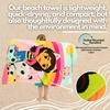 image:imageFranco Kids Super Soft Cotton BathPoolBeach Towel 58 In x 28 In Hot WheelsGabbys Dollhouse