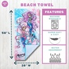 image:imageFranco Kids Super Soft Cotton BathPoolBeach Towel 58 In x 28 In Hot WheelsMermaze