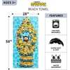 image:imageFranco Kids Super Soft Cotton BathPoolBeach Towel 58 In x 28 In Hot WheelsMinions the Rise of Gru