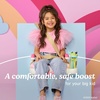 image:imageGraco TurboBooster 20 Backless Booster Car Seat Hot Wheels Travel Booster Seat for Children Ages 410 Weight 40100 Pounds and Height up to 57 InchesBarbie Paint