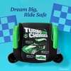 image:imageGraco TurboBooster 20 Backless Booster Car Seat Hot Wheels Travel Booster Seat for Children Ages 410 Weight 40100 Pounds and Height up to 57 InchesHot Wheels
