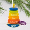 image:imageHallmark Hot Wheels Christmas Ornament Holiday Bone ShakerBabys First Stacker Dated 2026
