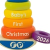 image:imageHallmark Hot Wheels Christmas Ornament Holiday Bone ShakerBabys First Stacker Dated 2026