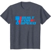 image:imageHot Wheels  Built for Speed 68 TShirtHeather Blue