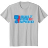 image:imageHot Wheels  Built for Speed 68 TShirtSilver Grey