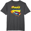 image:imageHot Wheels  Fathers Day Dads Garage TShirtDark Heather Grey