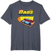 image:imageHot Wheels  Fathers Day Dads Garage TShirtHeather Blue