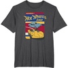 image:imageHot Wheels  Fathers Day Number 1 Dad TShirtDark Heather Grey