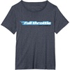 image:imageHot Wheels  Full Throttle Hot Wheels TShirtHeather Blue