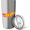 image:imageHot Wheels  Hot Wheels Logo Stainless Steel Insulated TumblerBrushed Steel