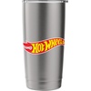image:imageHot Wheels  Hot Wheels Logo Stainless Steel Insulated TumblerBrushed Steel