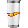 image:imageHot Wheels  Hot Wheels Logo Stainless Steel Insulated TumblerWhite