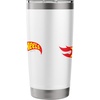 image:imageHot Wheels  Hot Wheels Logo Stainless Steel Insulated TumblerWhite