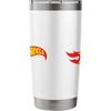 image:imageHot Wheels  Hot Wheels Logo Stainless Steel Insulated TumblerWhite