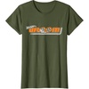 image:imageHot Wheels  Orange Vroom TShirtOlive Green