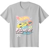 image:imageHot Wheels  Race to Win 1 TShirtSilver Grey
