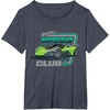 image:imageHot Wheels  Speed Club Full Throttle TShirtHeather Blue