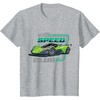 image:imageHot Wheels  Speed Club Full Throttle TShirtHeather Grey