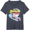 image:imageHot Wheels  Speed Club Retro Vibes TShirtHeather Blue