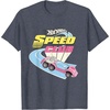 image:imageHot Wheels  Speed Club Retro Vibes TShirtHeather Blue