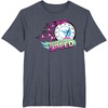 image:imageHot Wheels  Speed Gauge Built for Speed TShirtHeather Blue