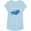 image:imageHot Wheels  Turbo Charged 68 TShirtBaby Blue