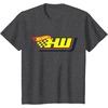 image:imageHot Wheels  Yellow HW TShirtDark Heather Grey