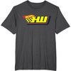 image:imageHot Wheels  Yellow HW TShirtDark Heather Grey