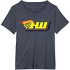 image:imageHot Wheels  Yellow HW TShirtHeather Blue