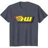 image:imageHot Wheels  Yellow HW TShirtHeather Blue